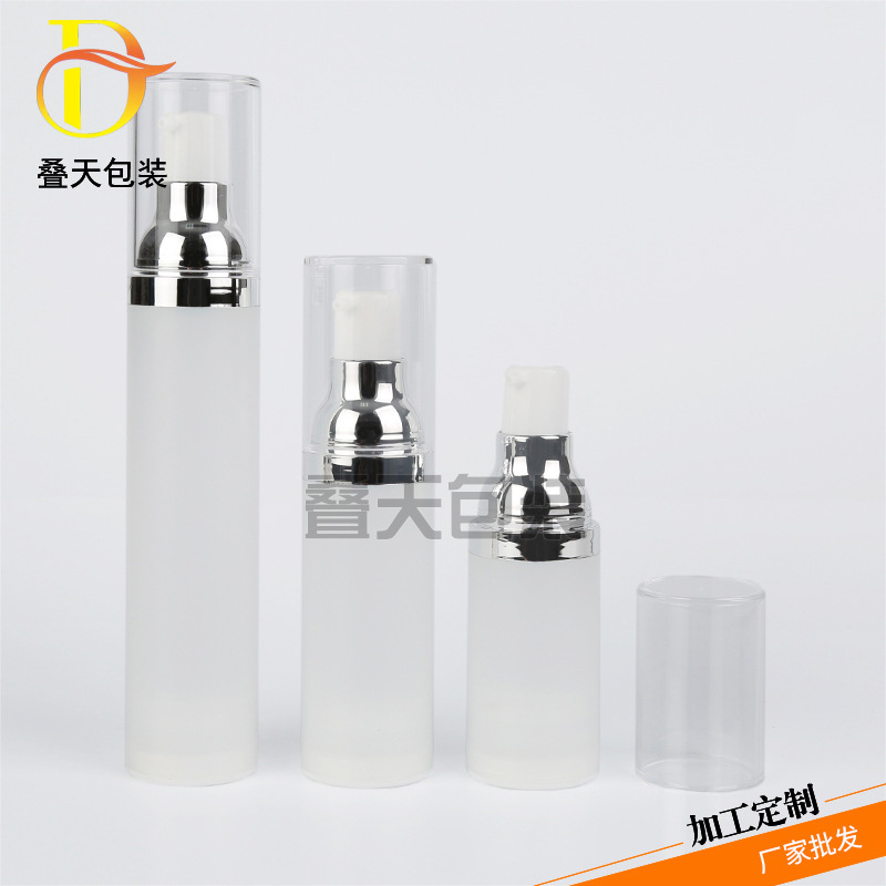 新しい供給プラスチック化粧品ボトル15 30 50ml真空ローションボトルリキッドファンデーションボトル